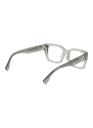 Figure View - Click To Enlarge - FENDI - Roma Acetate Square Glasses