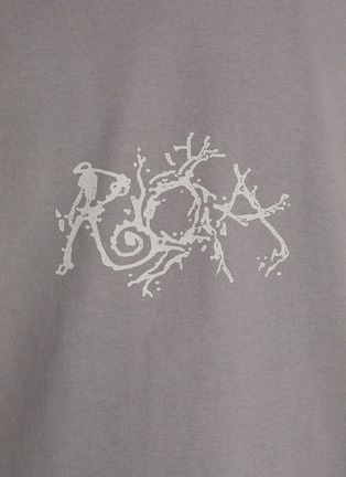  - ROA - Boxy Graphic Cotton T-Shirt