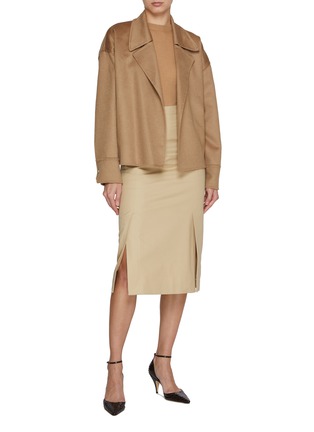 Figure View - Click To Enlarge - SA SU PHI - Valentina Belted Cashmere Jacket