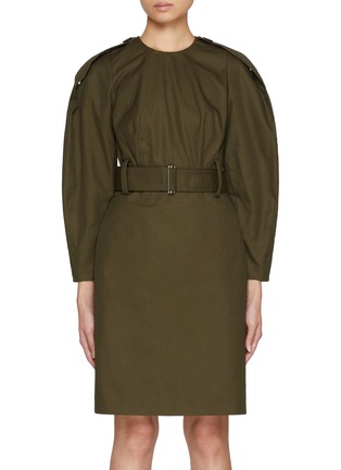 Main View - Click To Enlarge - SA SU PHI - Cotton Gabardine Dress