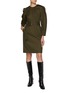 Figure View - Click To Enlarge - SA SU PHI - Cotton Gabardine Dress