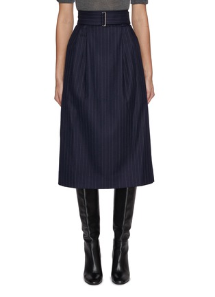 Main View - Click To Enlarge - SA SU PHI - Bogart Pleated Flannel Skirt