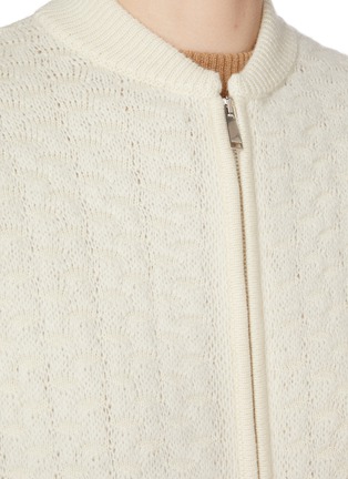  - SA SU PHI - Zip Up Cashmere Cardigan