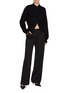 Figure View - Click To Enlarge - SA SU PHI - Zip Up Cashmere Cardigan