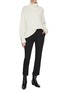 Figure View - Click To Enlarge - SA SU PHI - Angela Cropped Wool Trousers