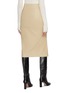 Back View - Click To Enlarge - SA SU PHI - Marine Gabardine Cotton Skirt