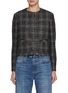 Main View - Click To Enlarge - BLAZÉ MILANO - Lulua Shamo Chequered Bolero Jacket