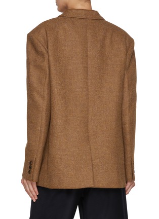 Back View - Click To Enlarge - BLAZÉ MILANO - Awatea Nightbreak Wool Blazer