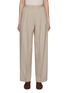 Main View - Click To Enlarge - GIA STUDIOS - Pleated Wool Blend Pants