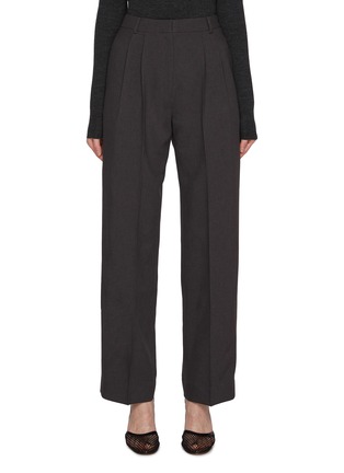 Main View - Click To Enlarge - GIA STUDIOS - Pleated Cocoon Pants