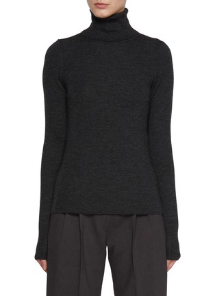 Main View - Click To Enlarge - GIA STUDIOS - Turtleneck Knit Top