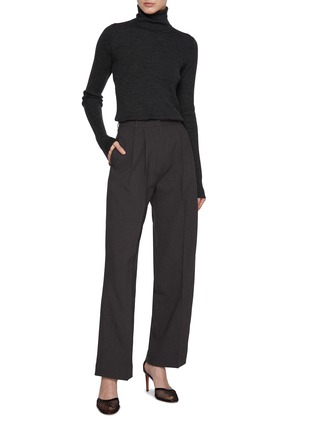 Figure View - Click To Enlarge - GIA STUDIOS - Turtleneck Knit Top