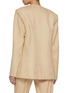 Back View - Click To Enlarge - GIA STUDIOS - Faux Suede Tulip Blazer