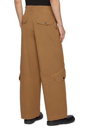 Back View - Click To Enlarge - DRIES VAN NOTEN - Water Repellent Cotton Pants