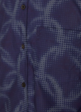  - DRIES VAN NOTEN - Ring Print Cotton Shirt