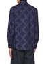 Back View - Click To Enlarge - DRIES VAN NOTEN - Ring Print Cotton Shirt