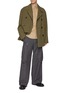 Figure View - Click To Enlarge - DRIES VAN NOTEN - Water Repellent Garment Dyed Cotton Short Coat