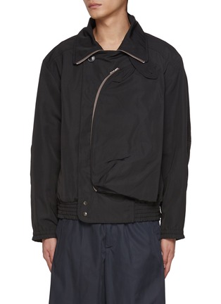 Main View - Click To Enlarge - DRIES VAN NOTEN - Front Zip Water Repellent Jacket