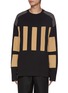 Main View - Click To Enlarge - DRIES VAN NOTEN - Contrast Rectangle Patchwork Cotton T-Shirt