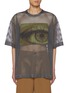 Main View - Click To Enlarge - DRIES VAN NOTEN - Graphic Print Mesh T-Shirt