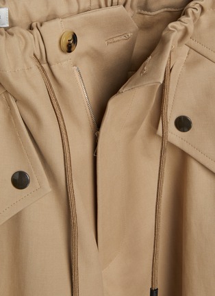  - DRIES VAN NOTEN - Water Repellent Drawstring Waist Pants