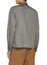 Back View - Click To Enlarge - DRIES VAN NOTEN - Water Repellent Zip Up Shirt Jacket