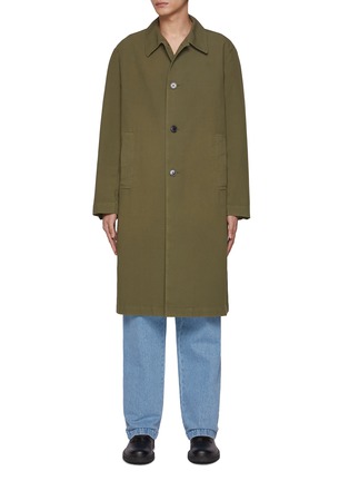 Main View - Click To Enlarge - DRIES VAN NOTEN - Water Repellent Cotton Coat