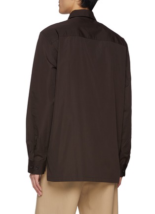 Back View - Click To Enlarge - DRIES VAN NOTEN - Lightweight Cotton Shirt