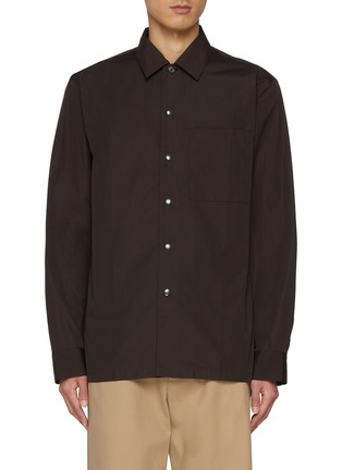 Main View - Click To Enlarge - DRIES VAN NOTEN - Lightweight Cotton Shirt