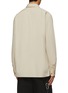 Back View - Click To Enlarge - DRIES VAN NOTEN - Lightweight Pocket Cotton Overshirt