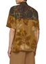 Back View - Click To Enlarge - DRIES VAN NOTEN - Two Tone Abstract Print Shirt