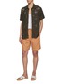 Figure View - Click To Enlarge - FRESCOBOL CARIOCA - Felipe Linen Cotton Shorts