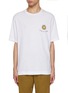 Main View - Click To Enlarge - FRESCOBOL CARIOCA - Dinis Cotton Linen T-Shirt