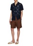 Figure View - Click To Enlarge - FRESCOBOL CARIOCA - Angra Clube Raul Crochet Cotton Knit Shirt