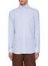 Main View - Click To Enlarge - FRESCOBOL CARIOCA - Antonio Spread Collar Linen Shirt