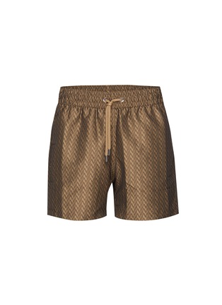 Main View - Click To Enlarge - FRESCOBOL CARIOCA - Copacabana Herringbone Sport Swim Shorts