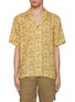 Main View - Click To Enlarge - FRESCOBOL CARIOCA - Roberto Camp Collar Floral Linen Shirt