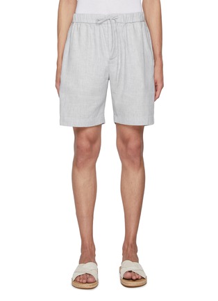 Main View - Click To Enlarge - FRESCOBOL CARIOCA - Felipe Linen Cotton Shorts