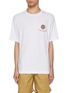 Main View - Click To Enlarge - FRESCOBOL CARIOCA - Dinis Cotton Linen T-Shirt