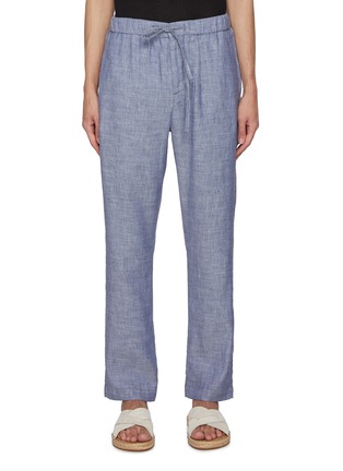 Main View - Click To Enlarge - FRESCOBOL CARIOCA - Oscar Linen Cotton Chino Pants