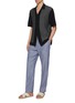 Figure View - Click To Enlarge - FRESCOBOL CARIOCA - Oscar Linen Cotton Chino Pants