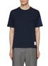 Main View - Click To Enlarge - THOM BROWNE  - 4 Bar Sleeve Cotton T-Shirt