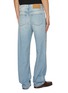 Back View - Click To Enlarge - MM6 MAISON MARGIELA - Slash Straight Leg Washed Jeans