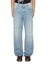 Main View - Click To Enlarge - MM6 MAISON MARGIELA - Slash Straight Leg Washed Jeans