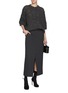 Figure View - Click To Enlarge - BRUNELLO CUCINELLI - Cable Knit Sweater