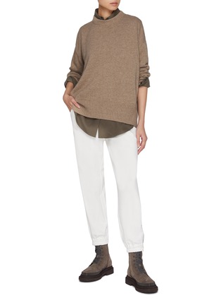 Figure View - Click To Enlarge - BRUNELLO CUCINELLI - Cashmere Knit Sweater