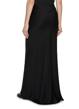 Back View - Click To Enlarge - BRUNELLO CUCINELLI - Satin Maxi Skirt