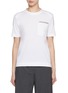 Main View - Click To Enlarge - BRUNELLO CUCINELLI - Monili Pocket Cotton T-shirt