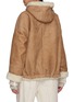 Back View - Click To Enlarge - BRUNELLO CUCINELLI - Hooded Reversible Shearling Jacket