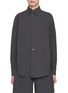 Main View - Click To Enlarge - BRUNELLO CUCINELLI - Monili Trim Collar Shirt